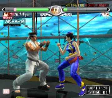 Virtua Fighter 4 - Evolution screen shot game playing